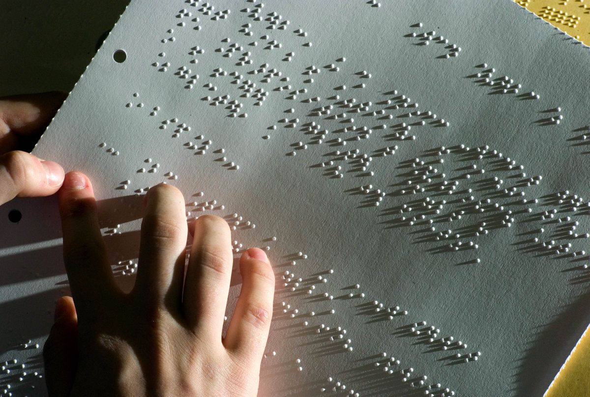 Blista - Unterricht in Braille-Schrift