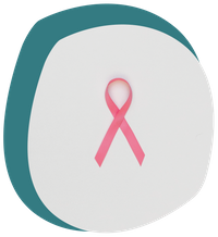 Ein rosanes Bändchen ist zu einer rosanen Schleife gebunden. Es zeigt das internationale solidarische Zeichen für Brustkrebs-Patientinnen.